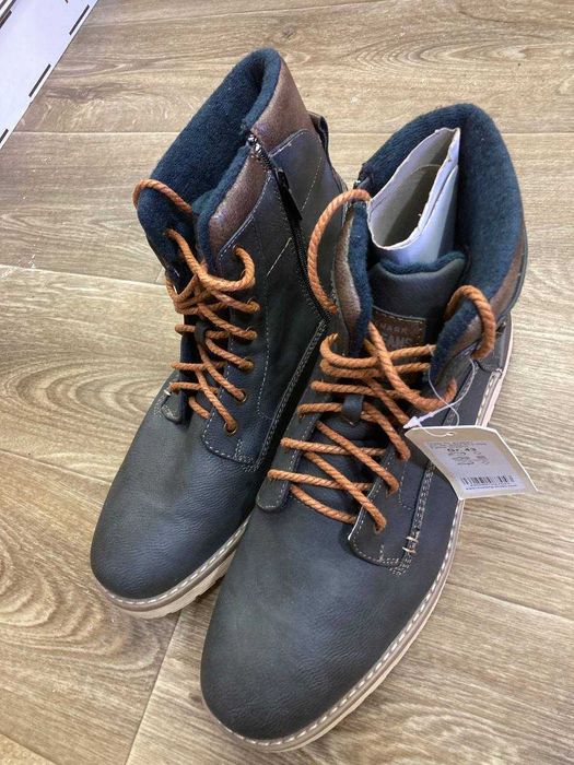 Черевики демісезонні Mustang зі штучного матеріалу 43