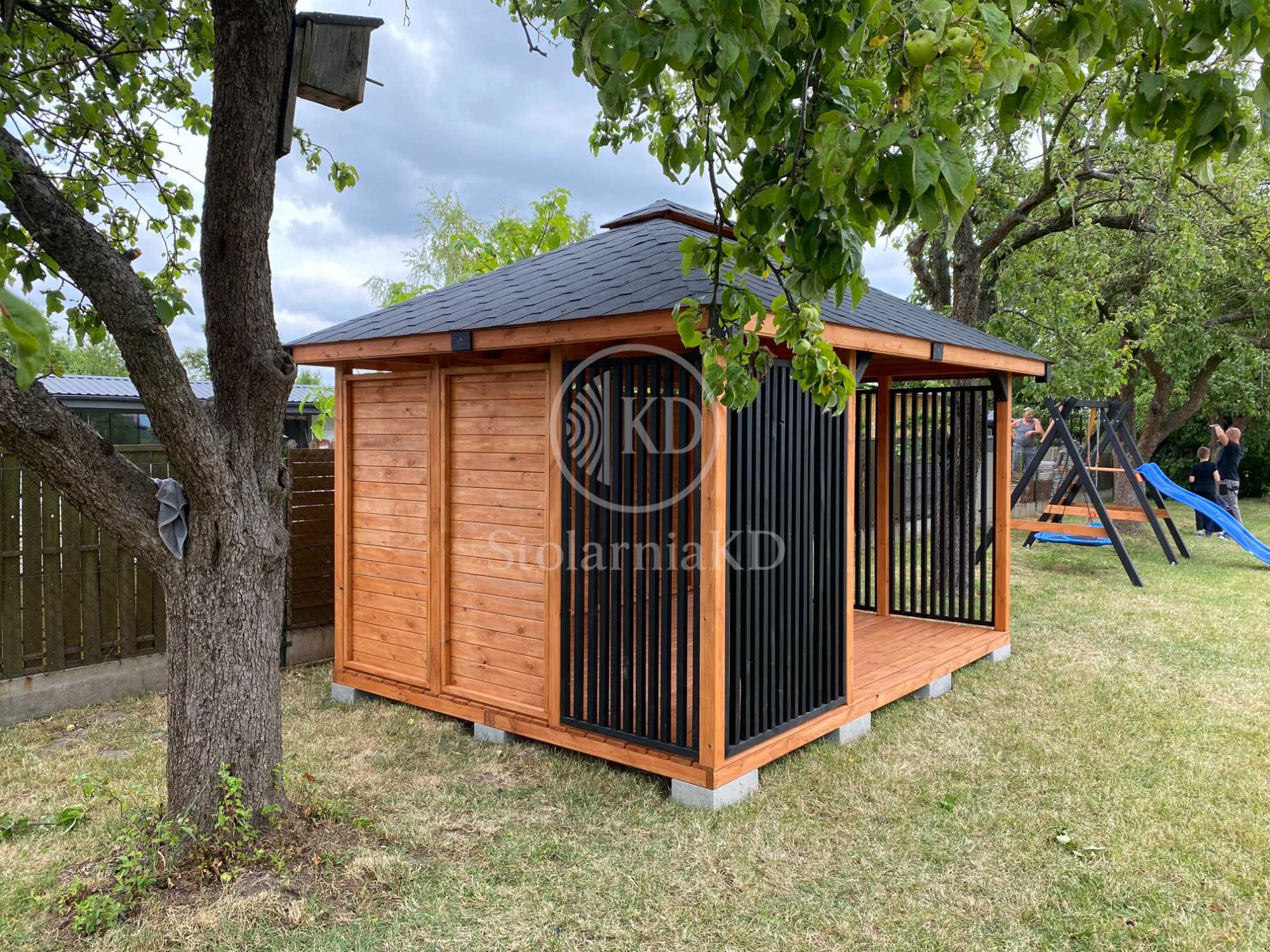 Altana altanka ogrodowa drewniana 3x3 3x4 producent