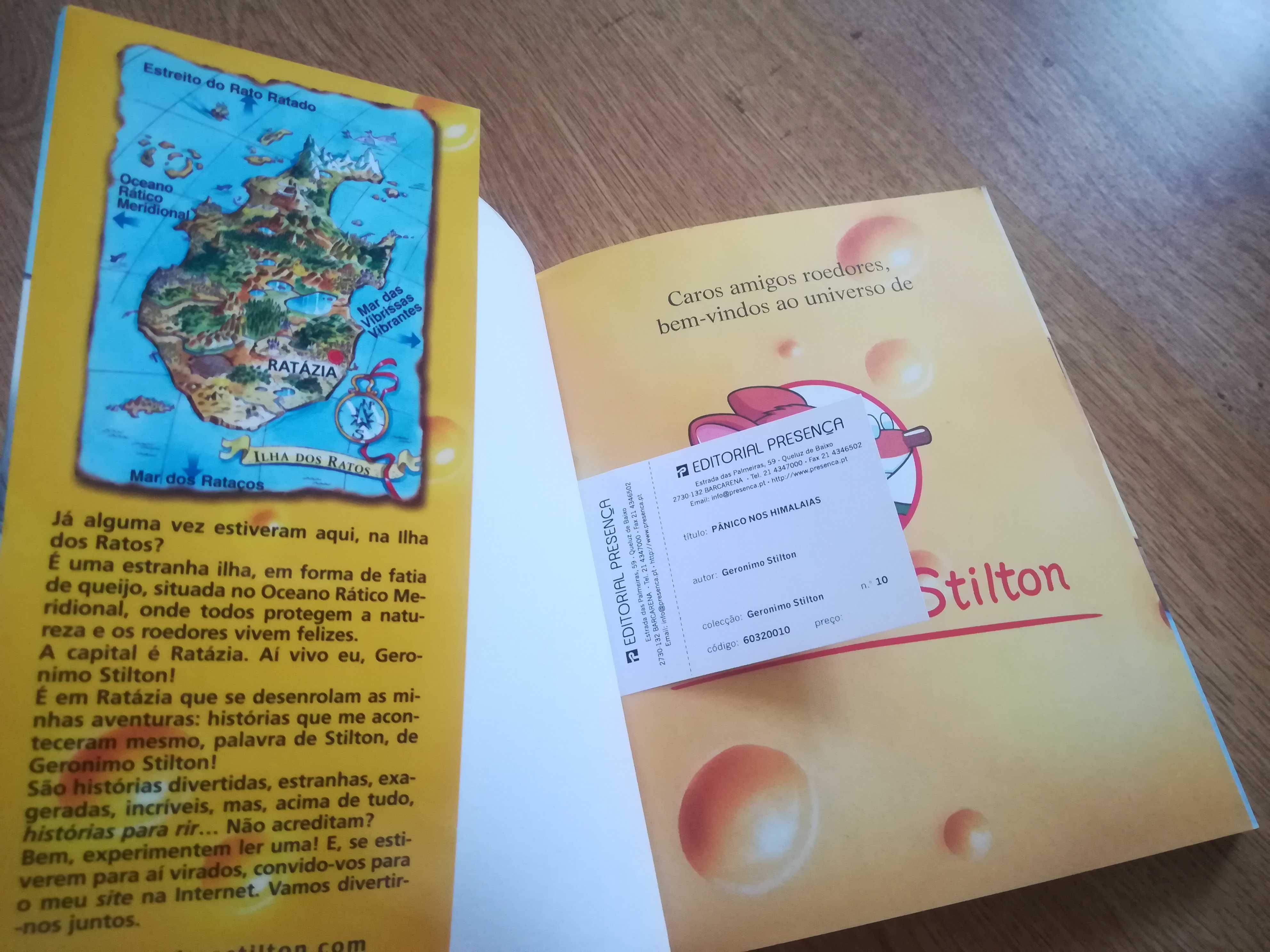 Livros de Geronimo Stilton