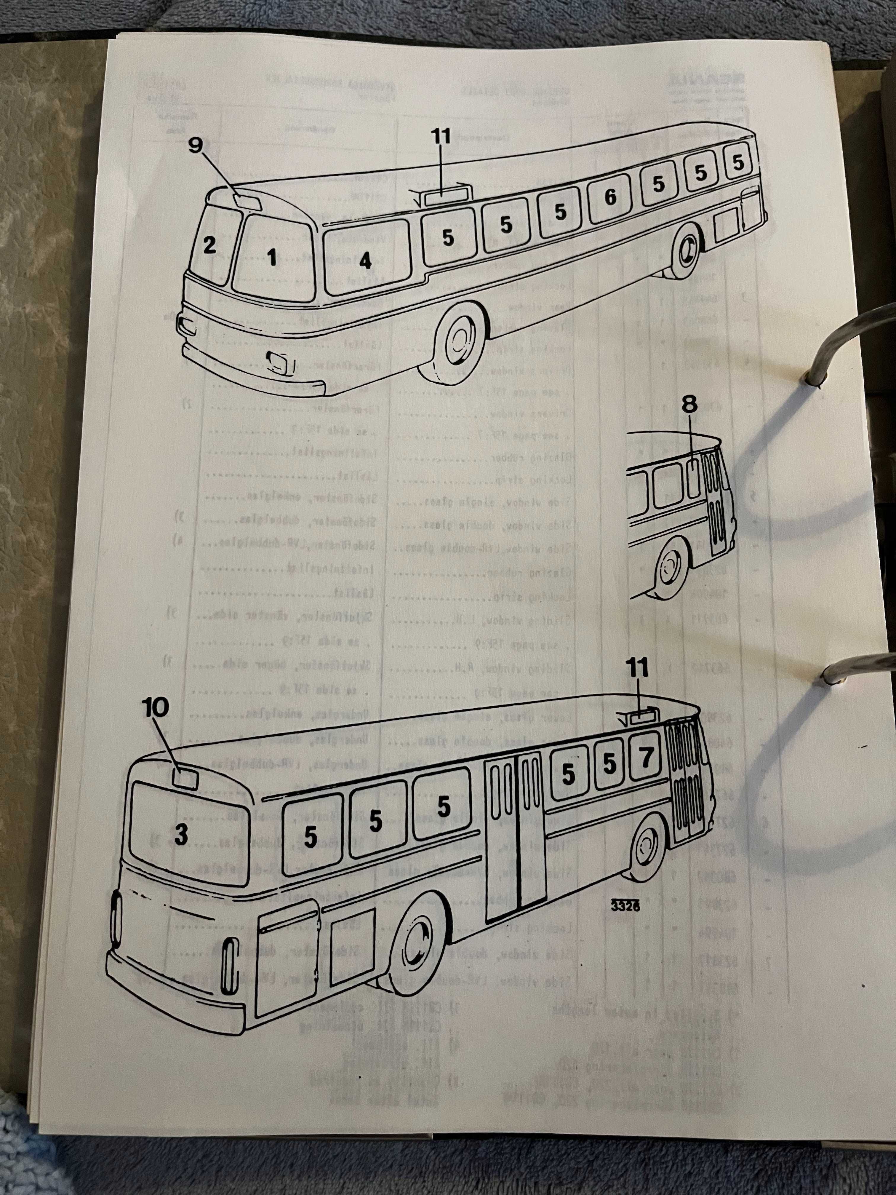 Katalog czesci Scania CR 111 M MF