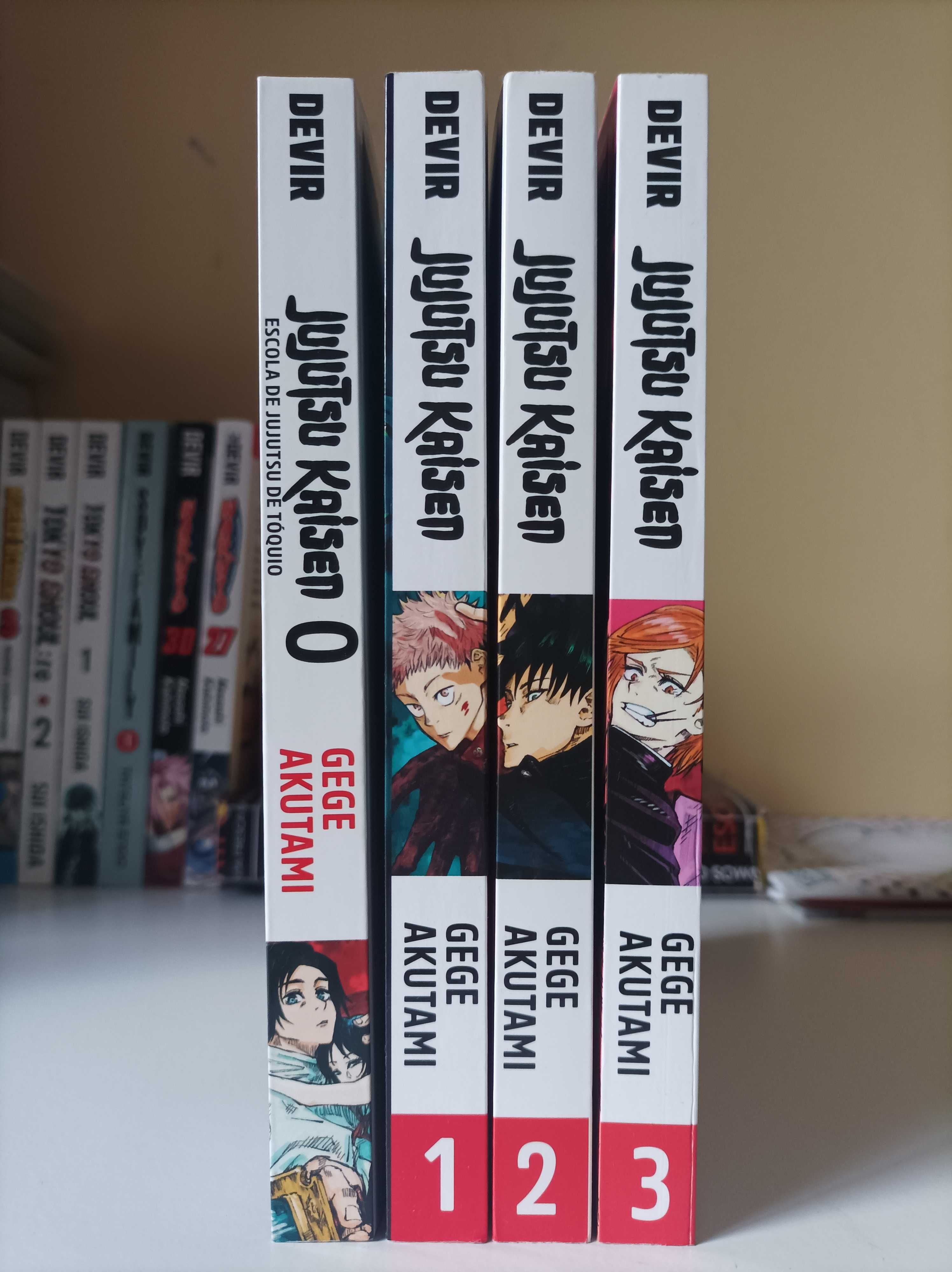 Mangás de Jujutsu Kaisen (0-3)