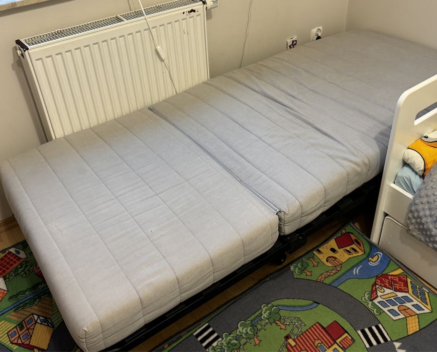 Rozkładany fotel rozkładane łóżko IKEA Lycksele Murbo