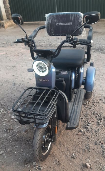 Электротрайк Crosser Кроссер TR - 1 електровелосипед 600 вт 72В20А

Ис