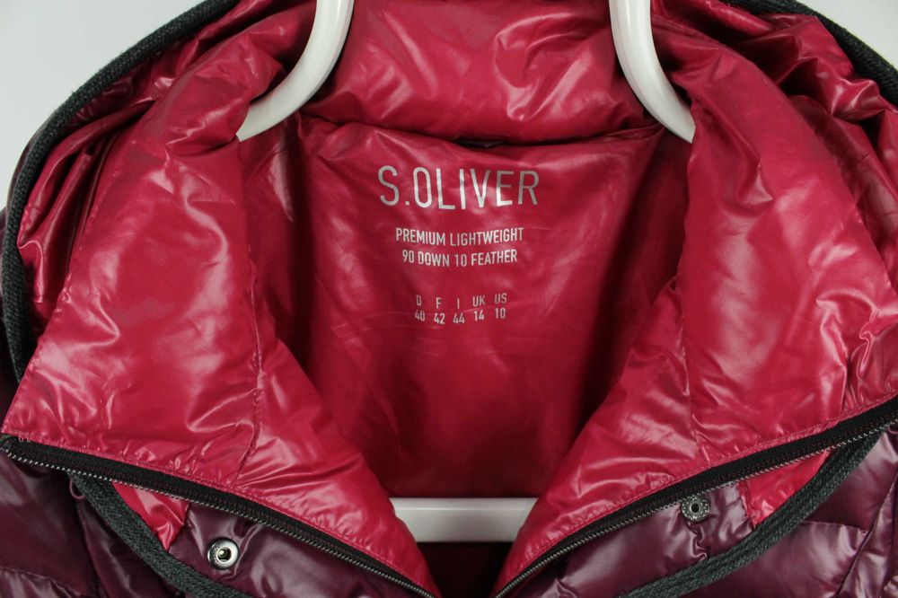 Якісний преміум пуховик куртка S.Oliver Premium Пух/Перо Розмір Л 40