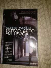 Livro Último Acto em Lisboa de Robert Wilson