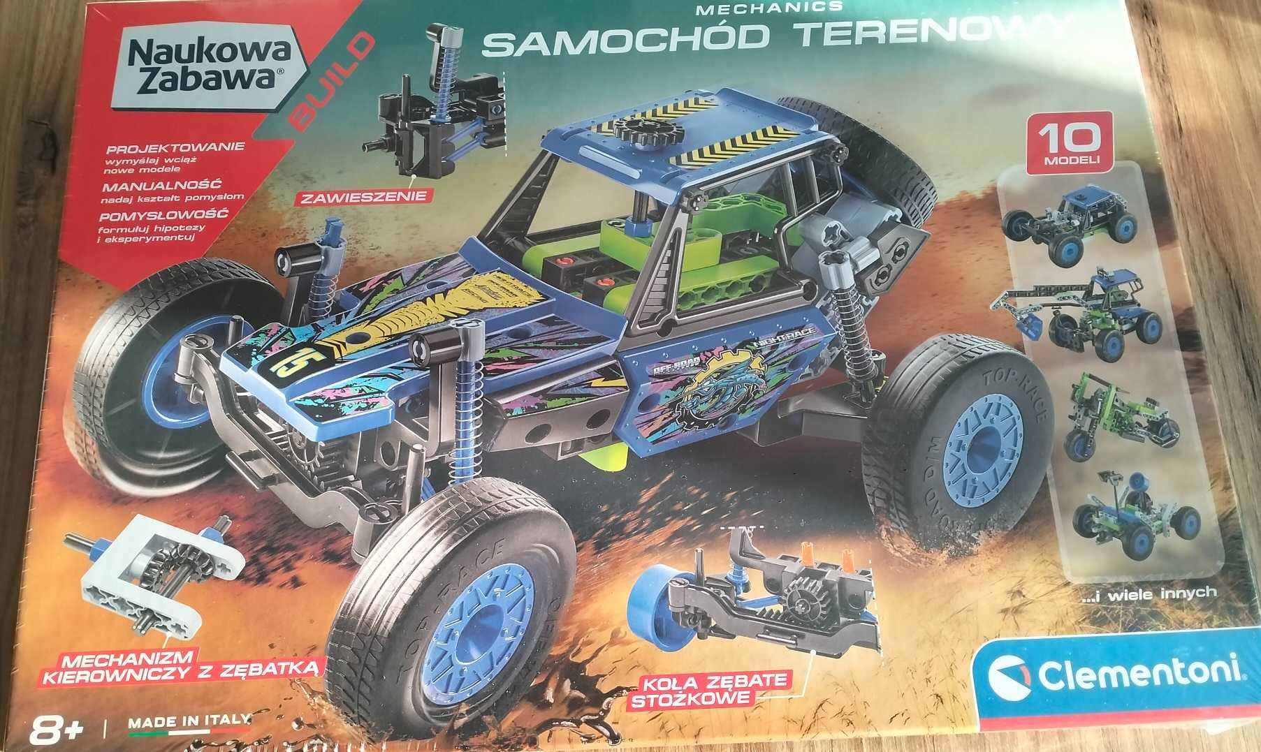 Zestaw konstrukcyjny Samochód terenowy Laboratorium Mechaniki