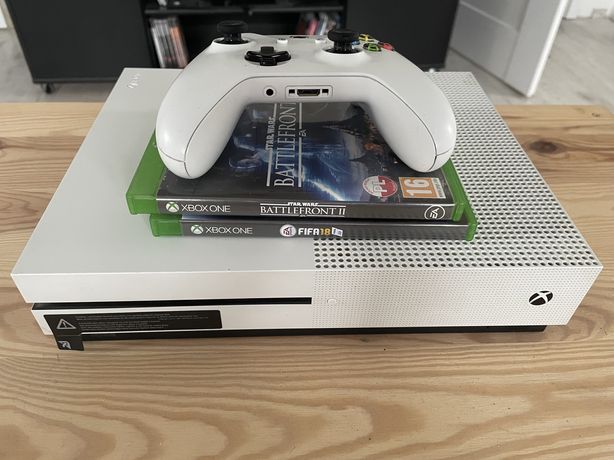 Konsola Xbox One S 500GB+pad+dwie gry! Okazja