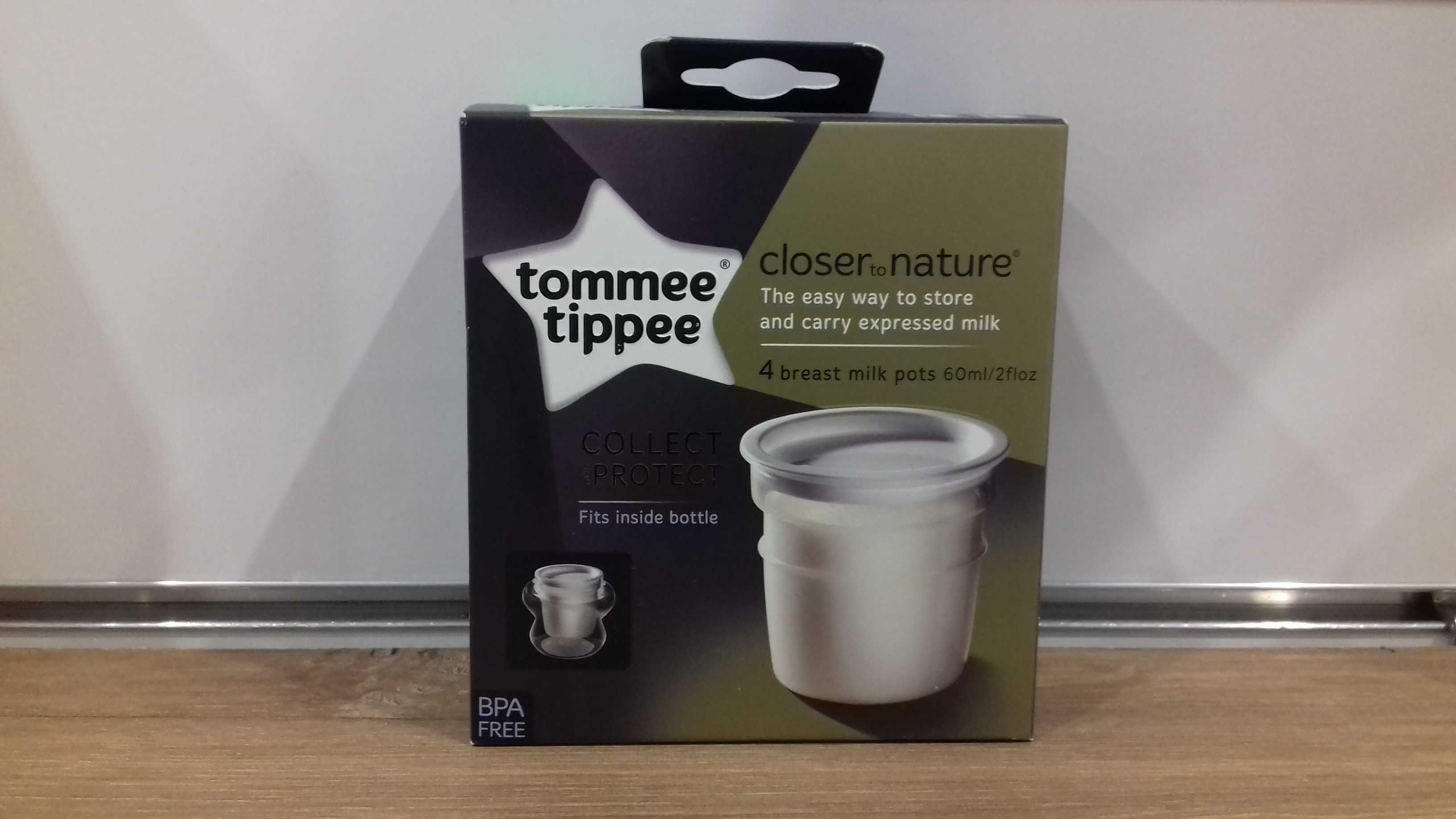 Tommee Tippee Pojemnik do przechowywania pokarmu 4 szt NOWE AK12