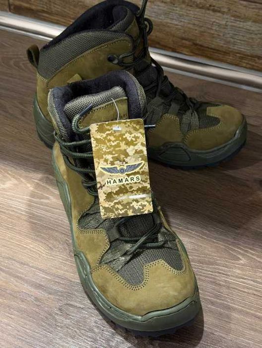Берцы зимние Hamars Winter Olive Берци олива демісезон 40р 26см