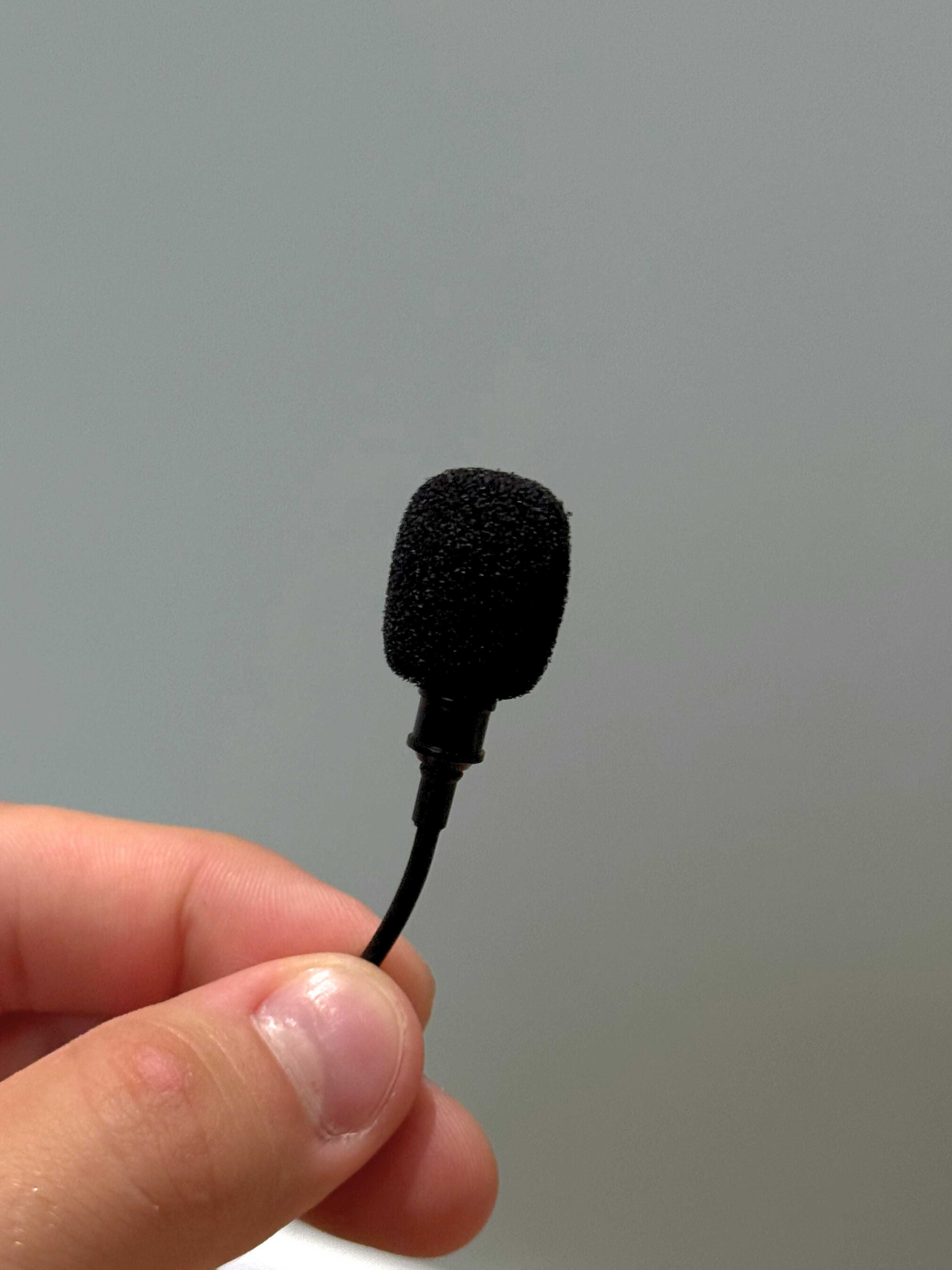Mikrofon krawatowy MOZOS – pełny zestaw