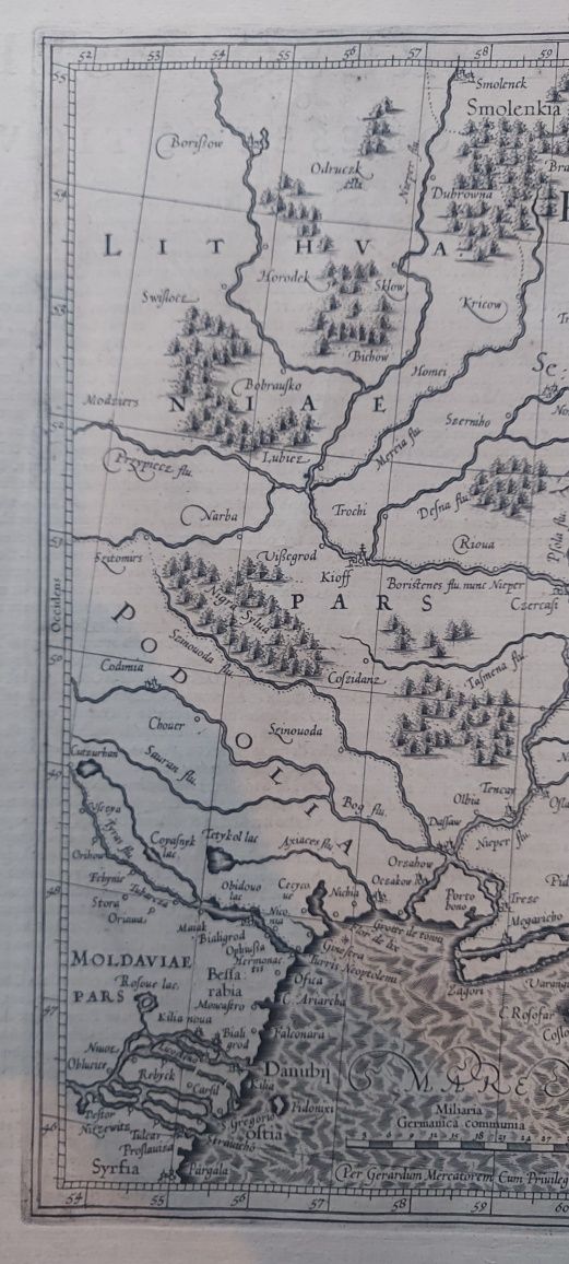 Карта України, Криму, 1620-ті