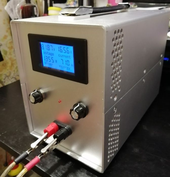 Лабораторний блок живлення 0-100V, 0-30А 3,0kW+20% на ККД 3,6kW.