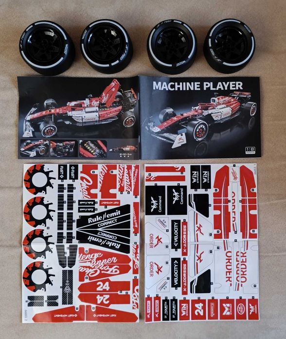 Конструктор LEGO Technic Alfa Romeo F1 Болід Подарунок ЛЕГО Технік