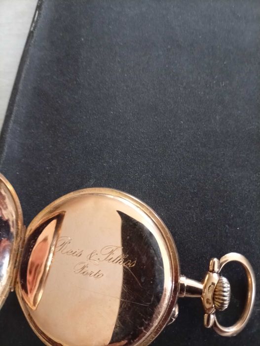 Relógio de bolso em ouro de 18kl