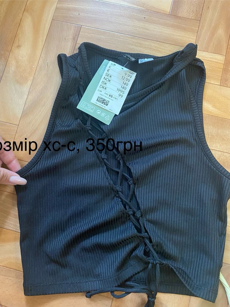 Нові топи , розміри різні