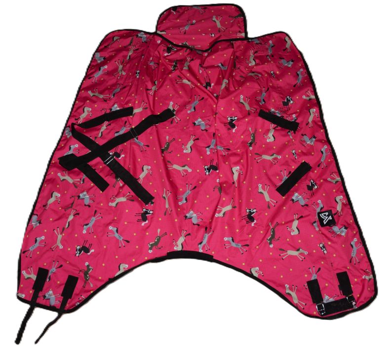 YORK HORSI Derka padokowa przeciwdeszczowa podszyta polarem 115 cm