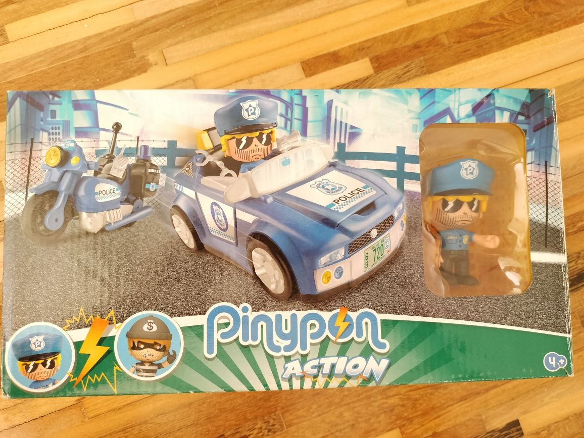 Pinypon Action – Polícia C/ Mota e Carro