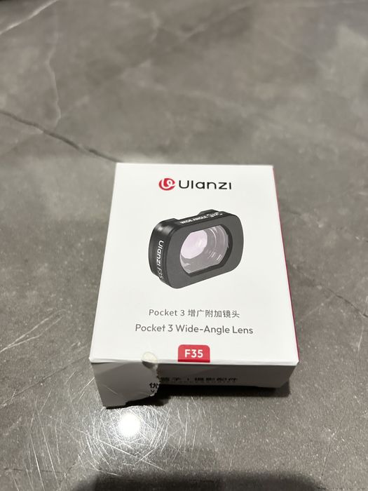 Ulanzi F35 teleobiektyw szerokokątny 1,5X 112 ° DJI Osmo Pocket 3