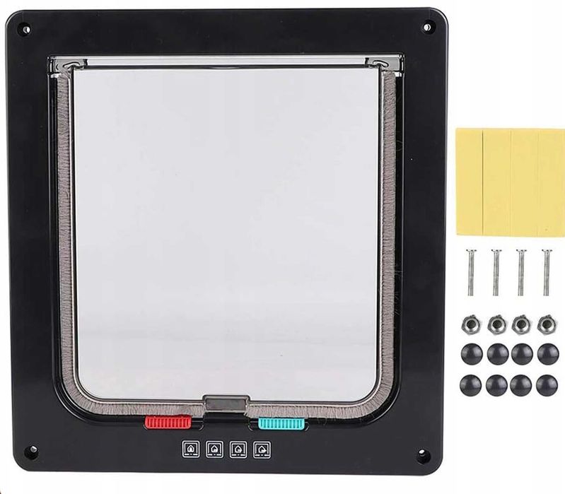 OKAZJA  Nowe Dwustronne drzwiczki wahadłowe dla Kota Psa z klapą XL