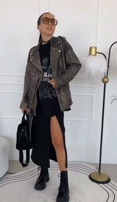 Спідниця з регулюючим розрізом