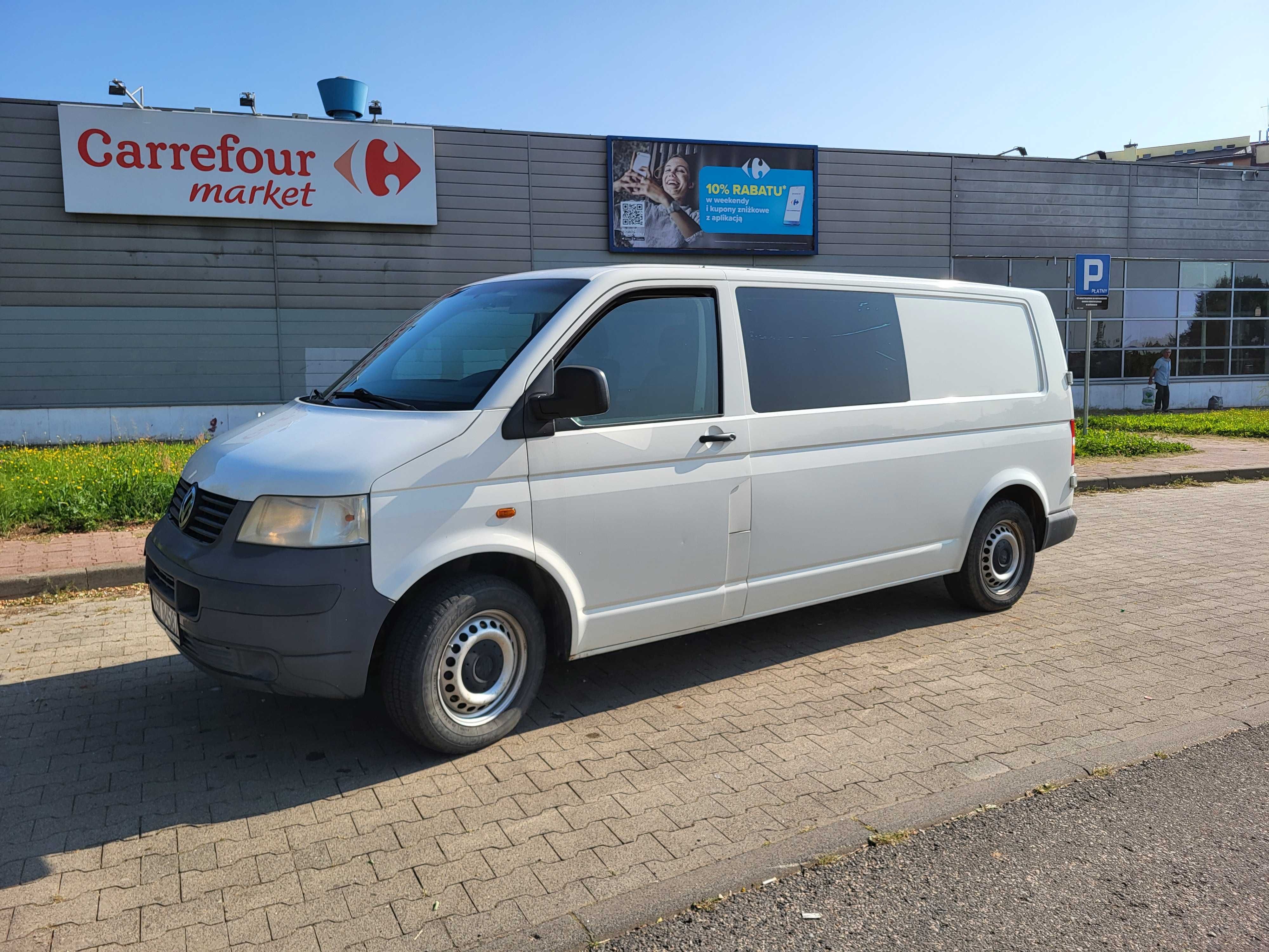 VW t5 130KM Brygadówka, FV 23%