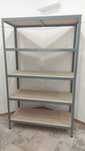Estante Metálica Spaceo Cinza 196x120x50cm 300kg