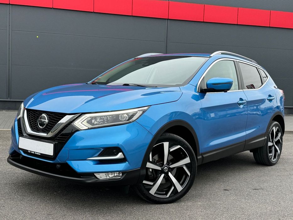 Nissan Qashqai TEKNA 1.3 Benzyna Automat FULL Led Kamery Alu Okazja GWARANCJA