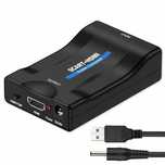 ADAPTER KONWERTER SCART do na hdmi av euro full hd