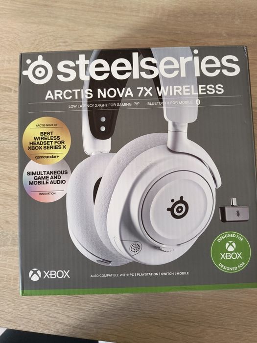 Słuchawki SteelSeries Arctis Nova 7X wireless używane