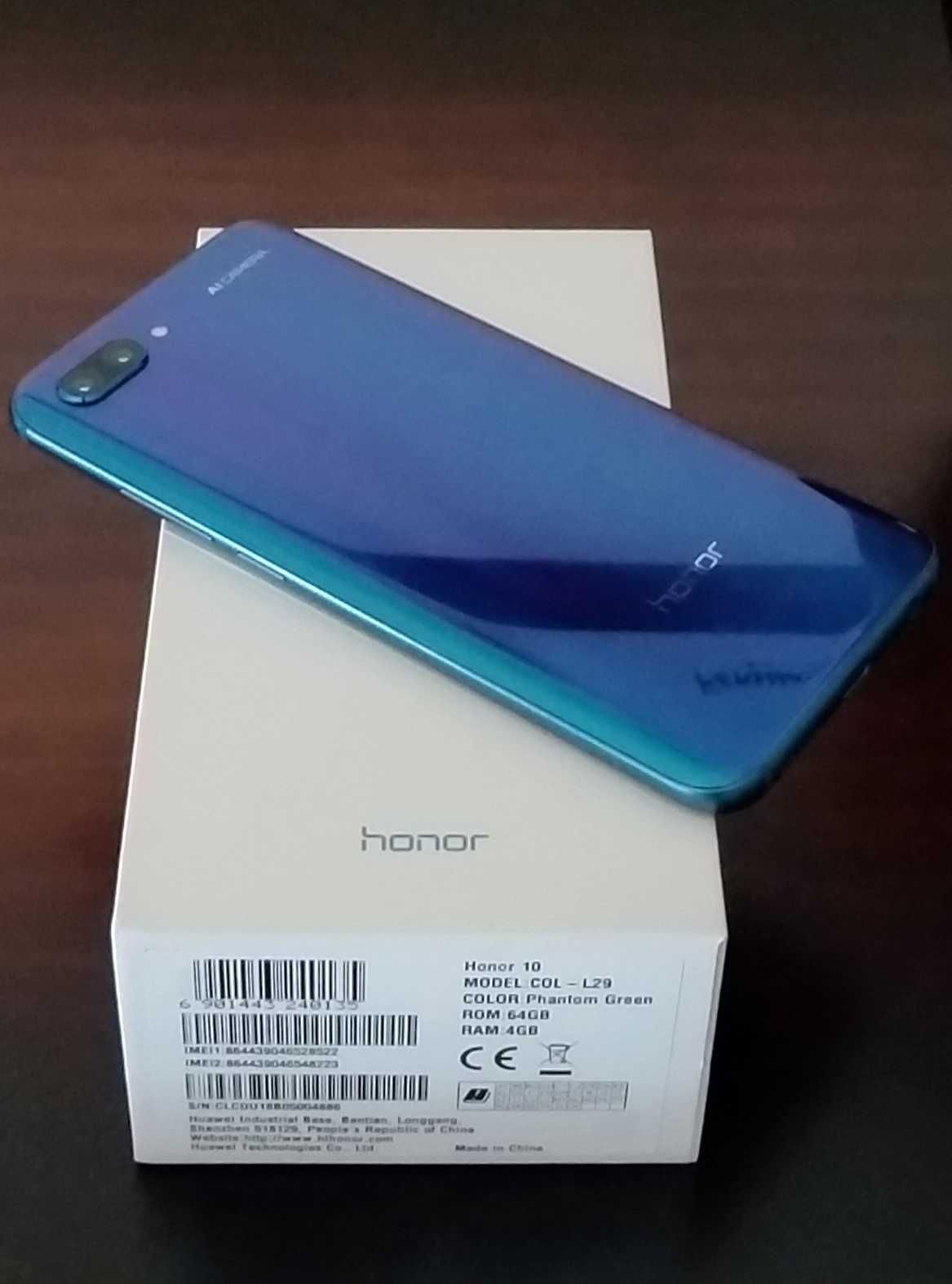 Honor 10 - 5.84'' - 4GB - 64GB - Phantom Green