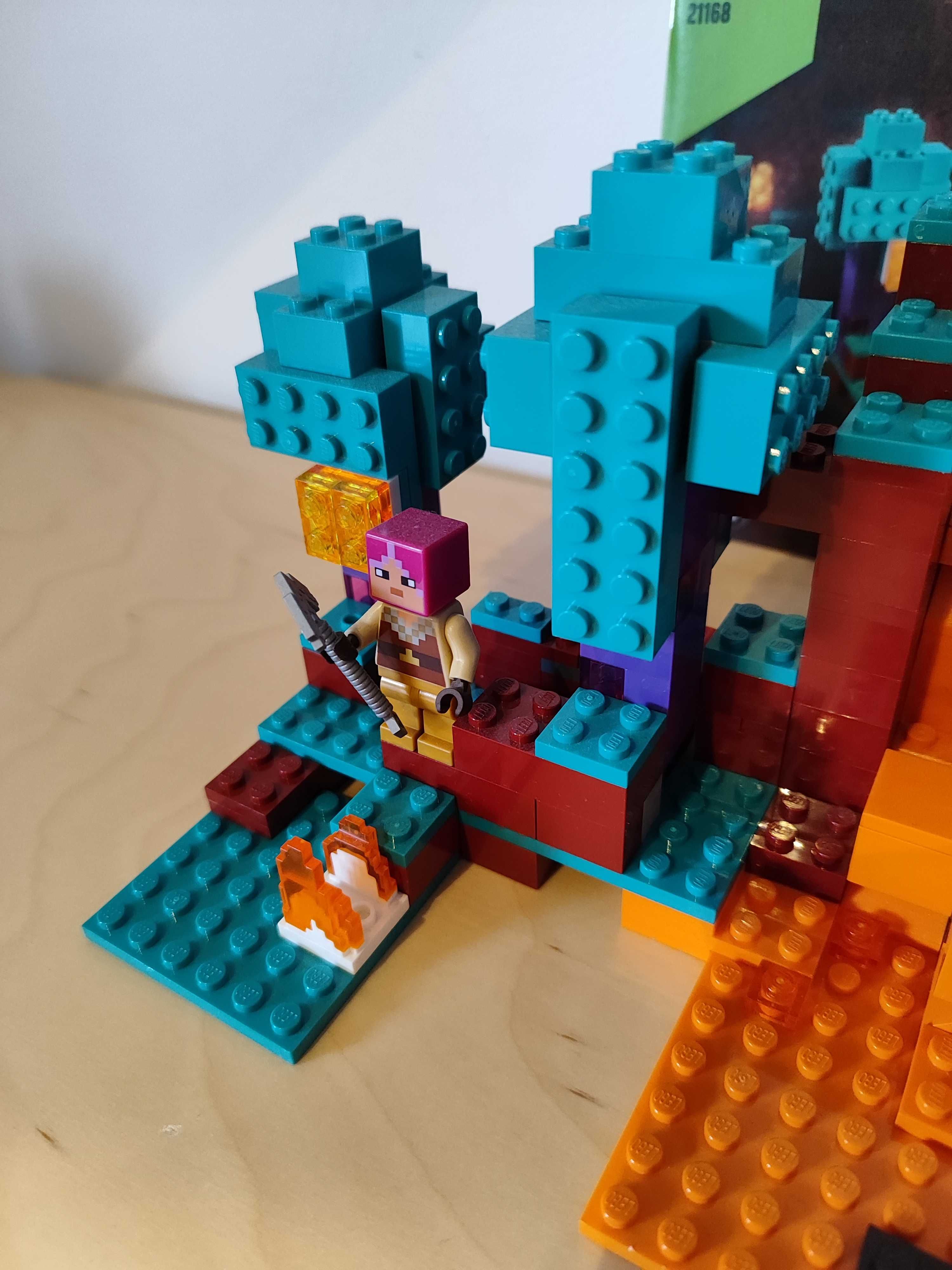 Zestaw LEGO Minecraft 21168 Spaczony las