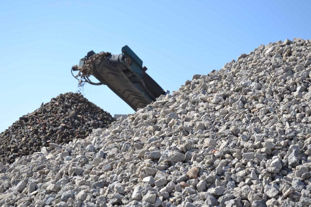 Tłuczeń  betonowy 0-63mm, 10-40,mm  40-60 mm, gruz