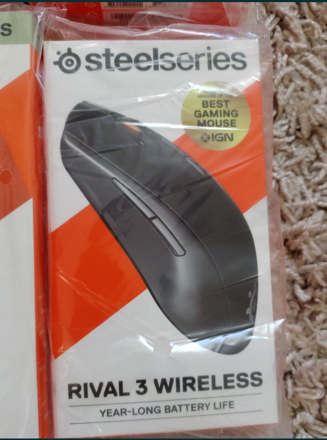 Нові Миша SteelSeries Rival 3 USB Black оригінал