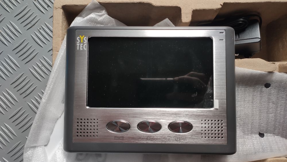 Video porteiro systec vp422c-bb