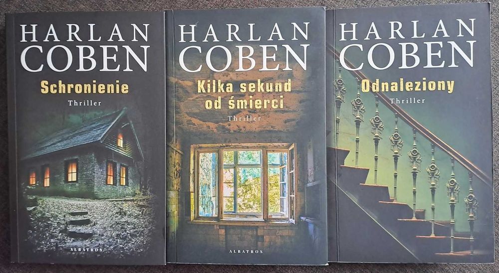 Harlan Coben - PEŁNA seria powieści kryminalnej o Mickey Bolitarze