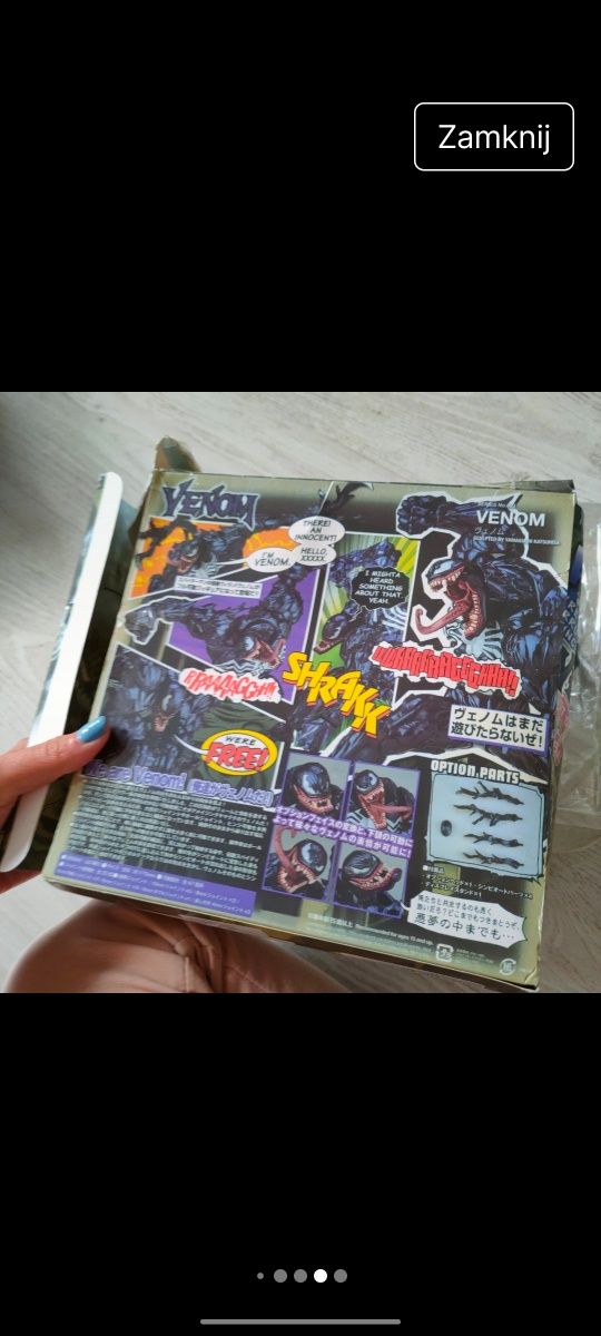Figurka kolekcjonerska Venom Amazing yamaguchi marvel