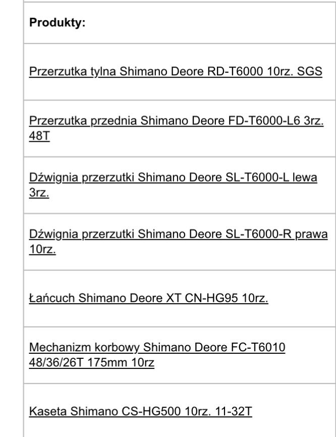 Rower górski Kross Level A2, Deore 3x10 Shimano, rozmiar L