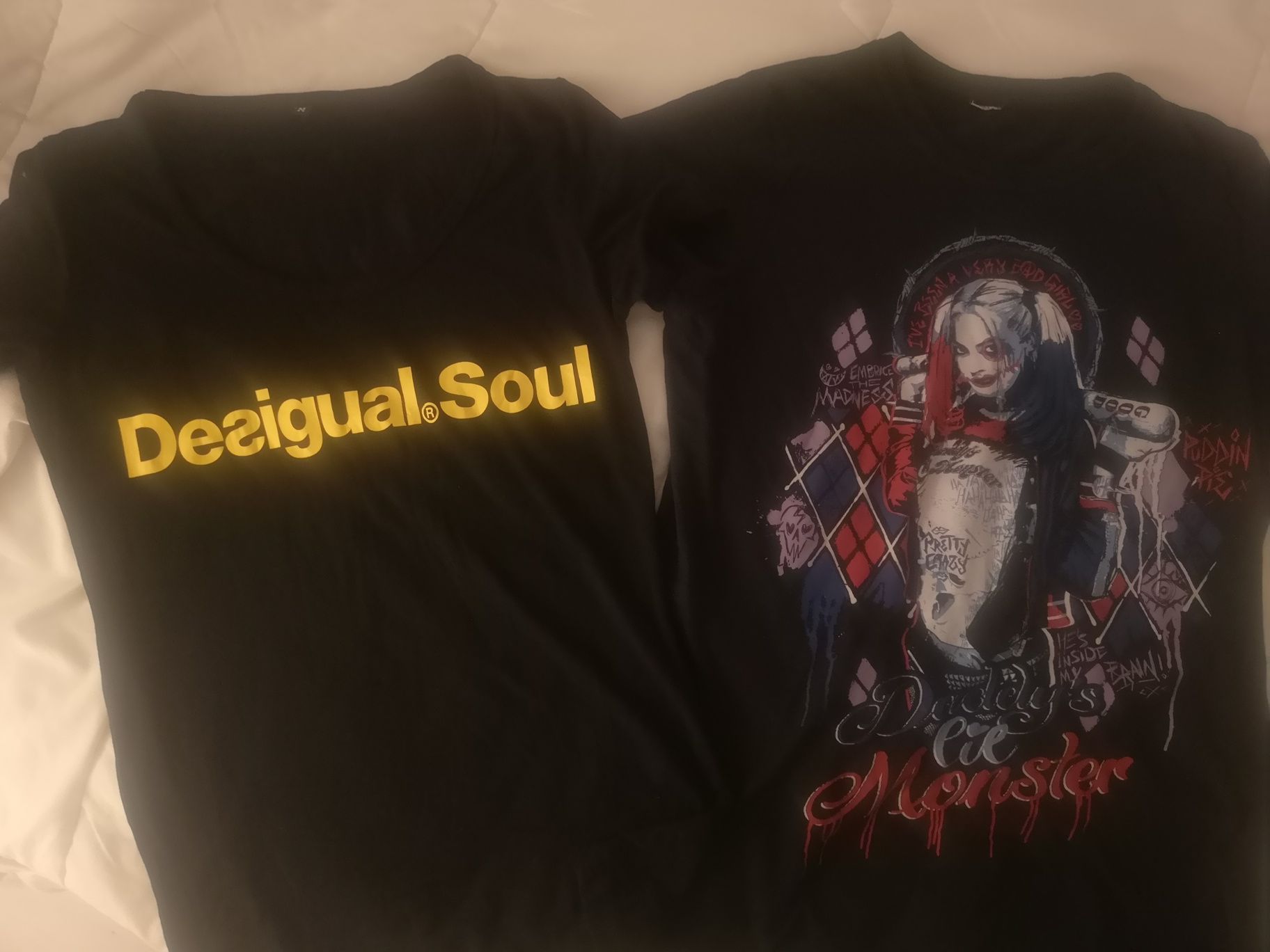 T shirt desigual e arlequim M