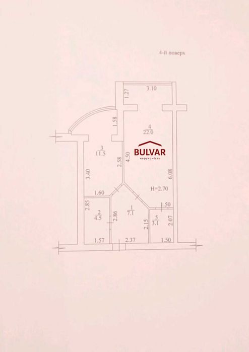 NEW‼️ АВТОНОМНОЕ‼️ Продам 1 к.кв 48 м2, ЖК Лазурный, м. Центр. рынок