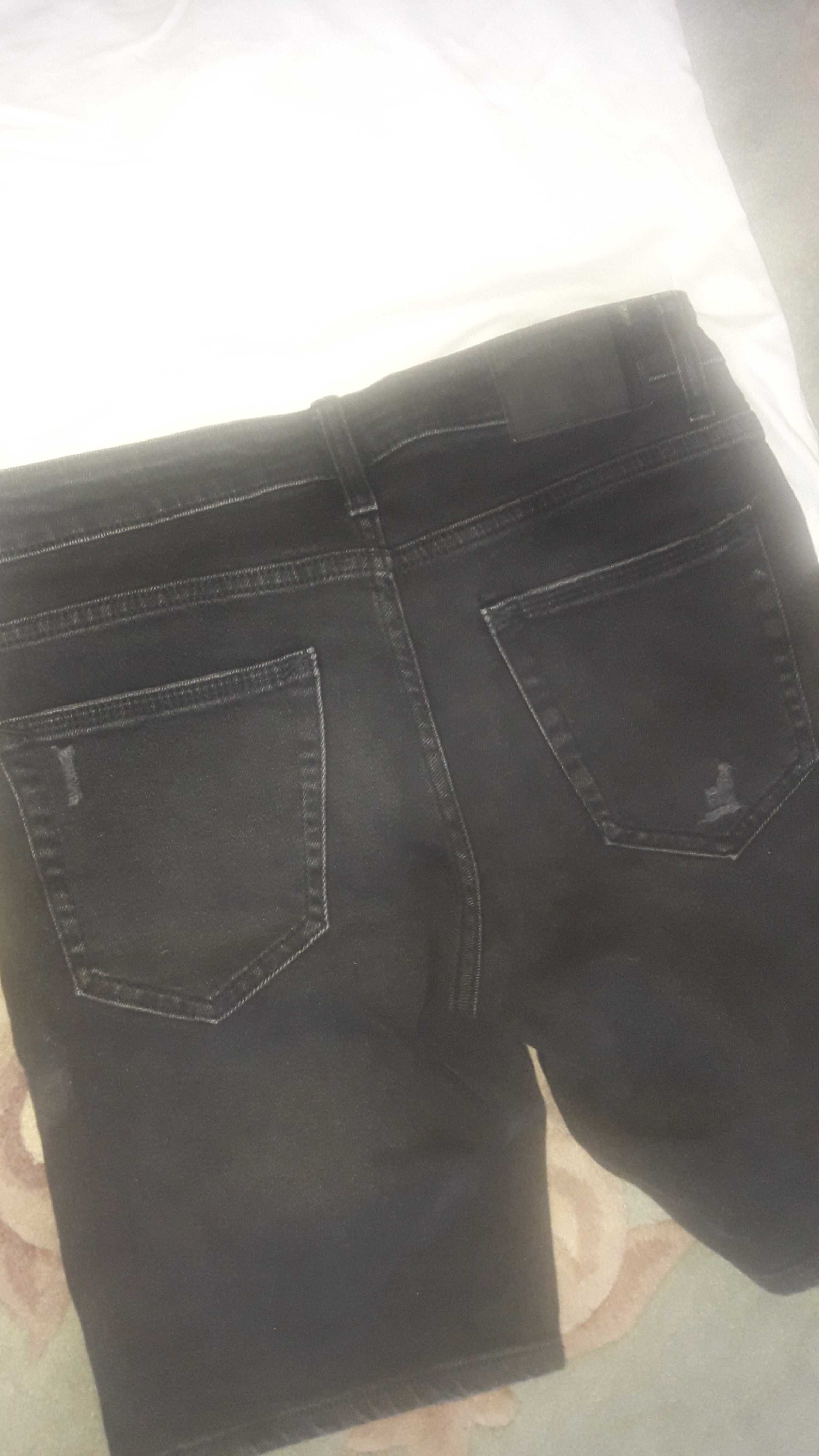 Koszulka polo Outhorn M+spodenki jeans Bershka Denim 36