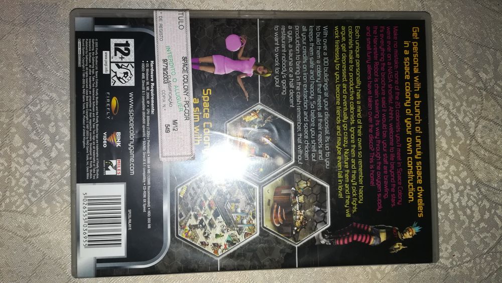Space Colony Edição Especial - PC-CD-ROM