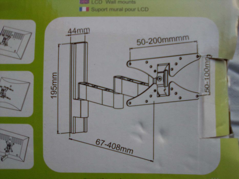 Suporte de parede LCD/Plasma - NOVO