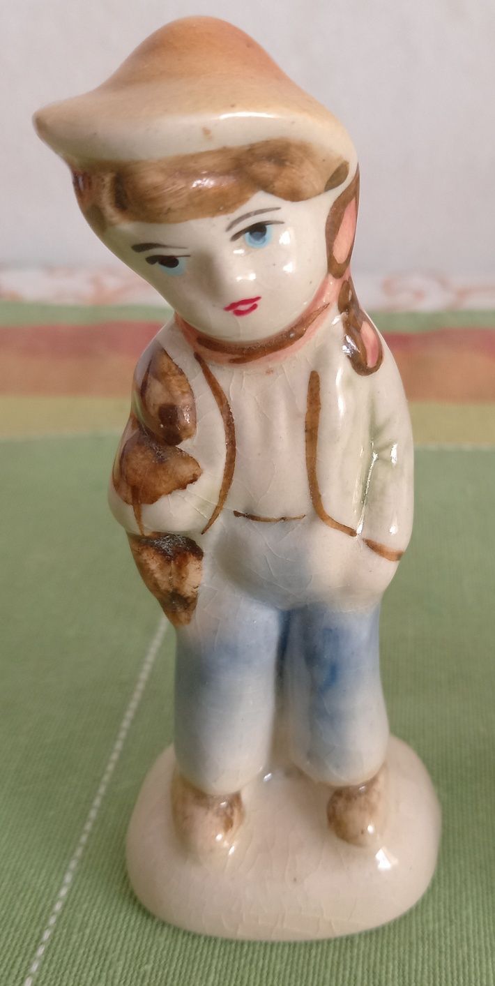 Zestaw 3 porcelanowych figurek