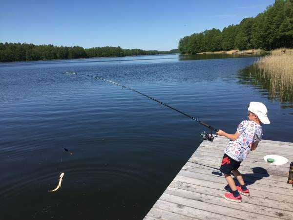 Komfortowy dom na Mazurach z własną plażą i pomostem