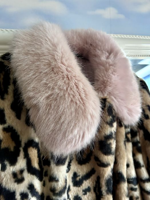 Шуба TopShop леопардовий принт