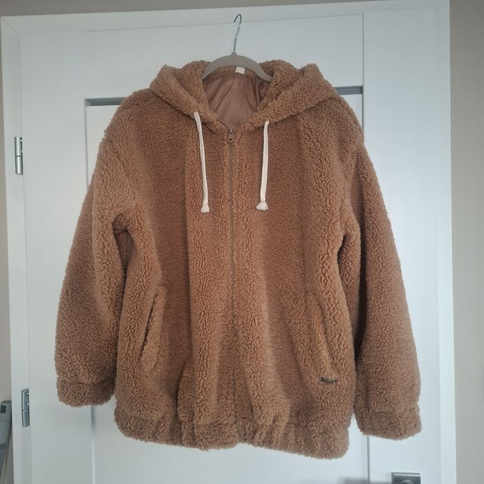Kurtka futerko,oversize,jak nowa