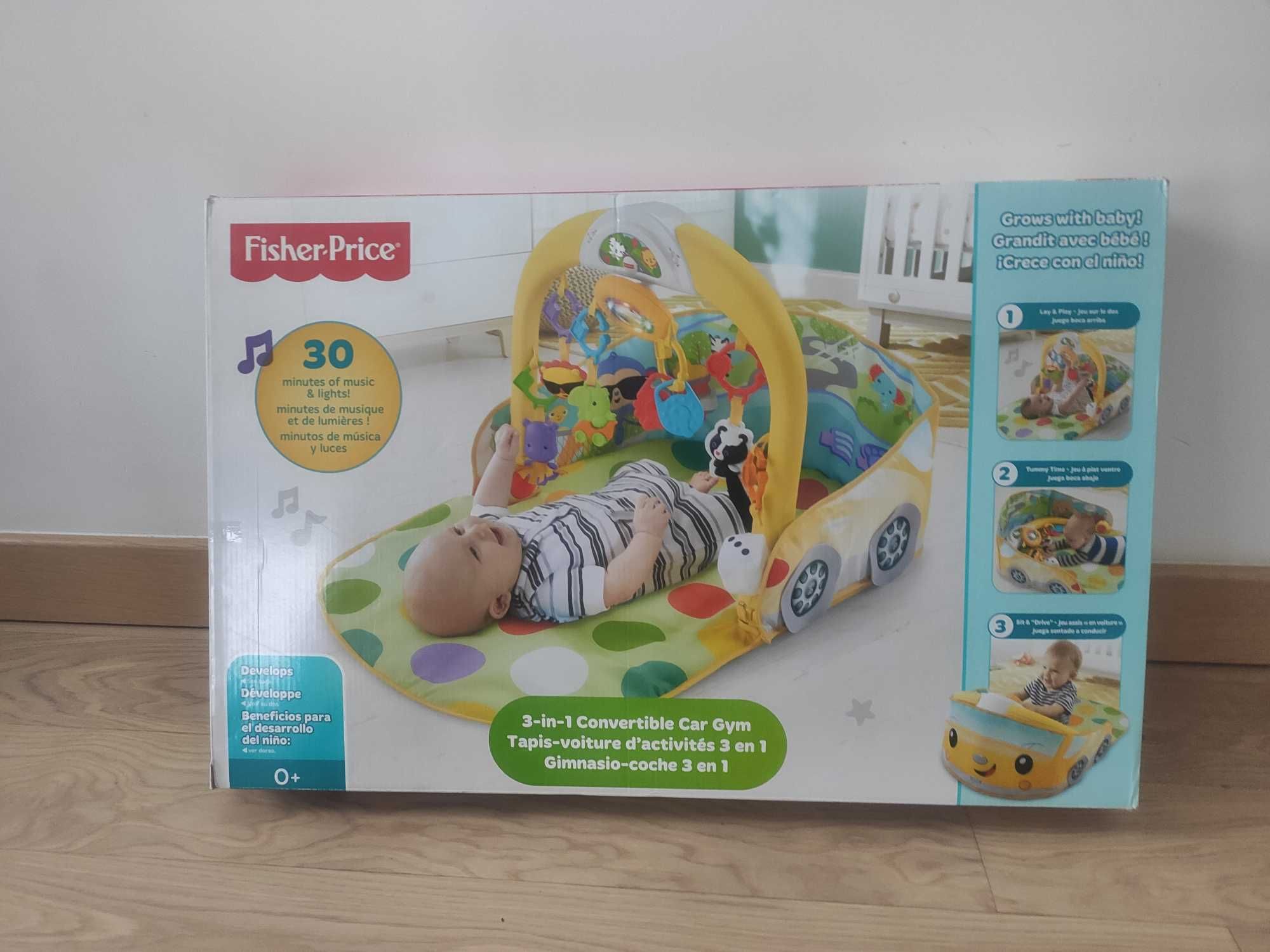 Mata edukacyjna "Wesoły Samochodzik" Fisher Price