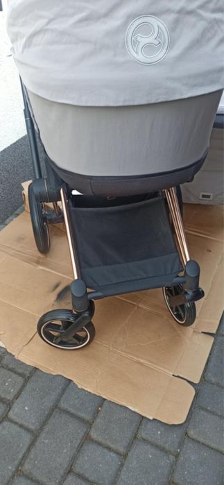 Cybex priam 4.0 tose gold grey 2w1 plus dodatki