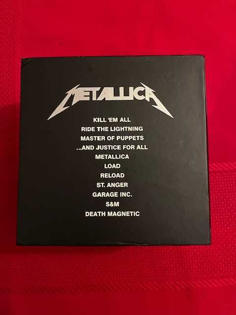 Caixa Completa de 11 SHM-CDs dos METALLICA da Universal Music Japan