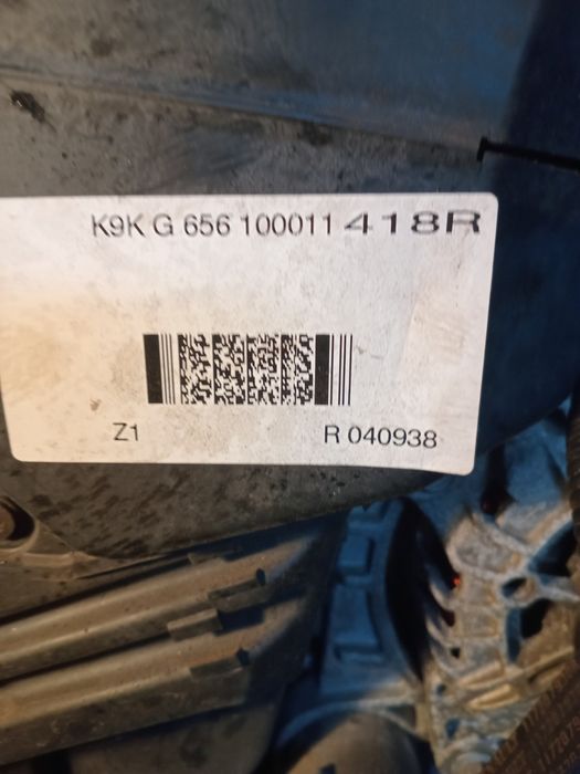 Двигун дизельний 1,5 К9К656